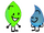Leafy and Teardrop