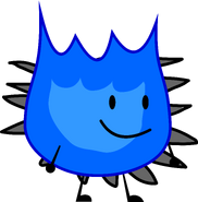 Rc Large Spiky Blue Firey