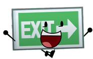 Emergency Exit Sign; IroTheMage