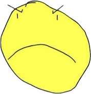 Angry Yellow Face; Bort