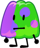 Gelatin infused with a bit of Lollipop's dye after the hug (BFB 27)