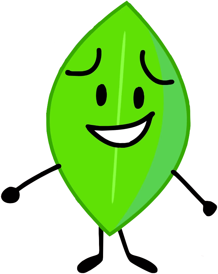 Battle For Dream Island Wiki - Bfdi Leafy Intro Transparent PNG - 281x499 -  Free Download on NicePNG