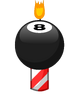 Candle 8-ball (Thanks for 4 years of thanks for 4 years!)