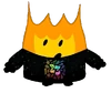 Firey wearing a sweater with the "Shattered!" logo (YouTube short)