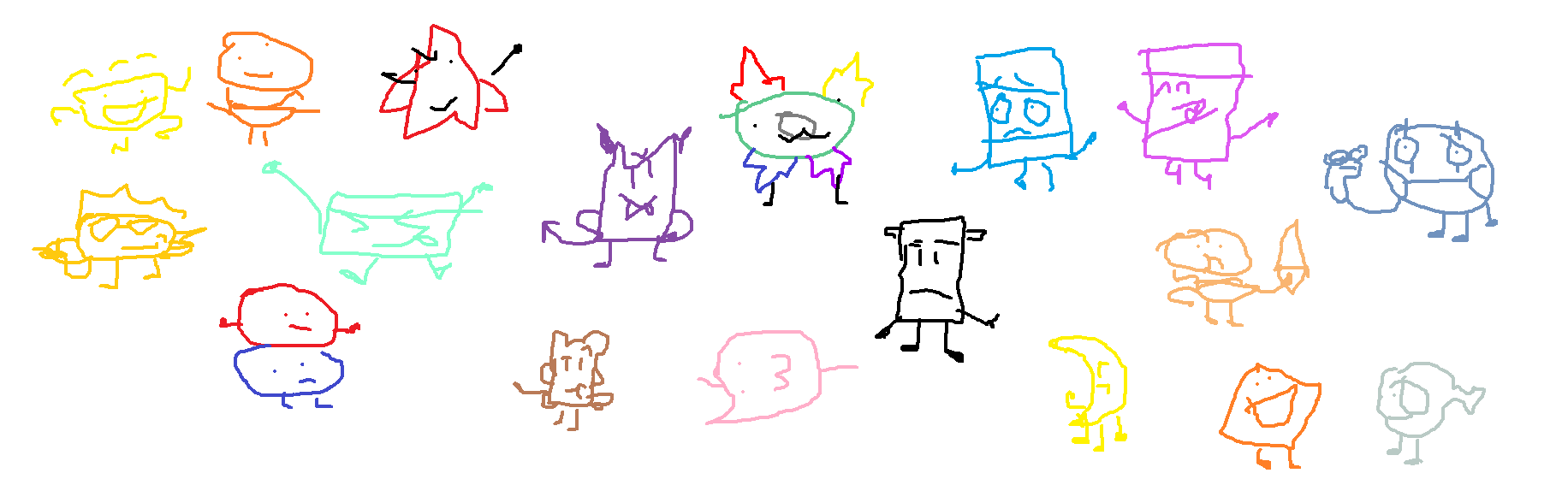 Badly Drawn Game Characters