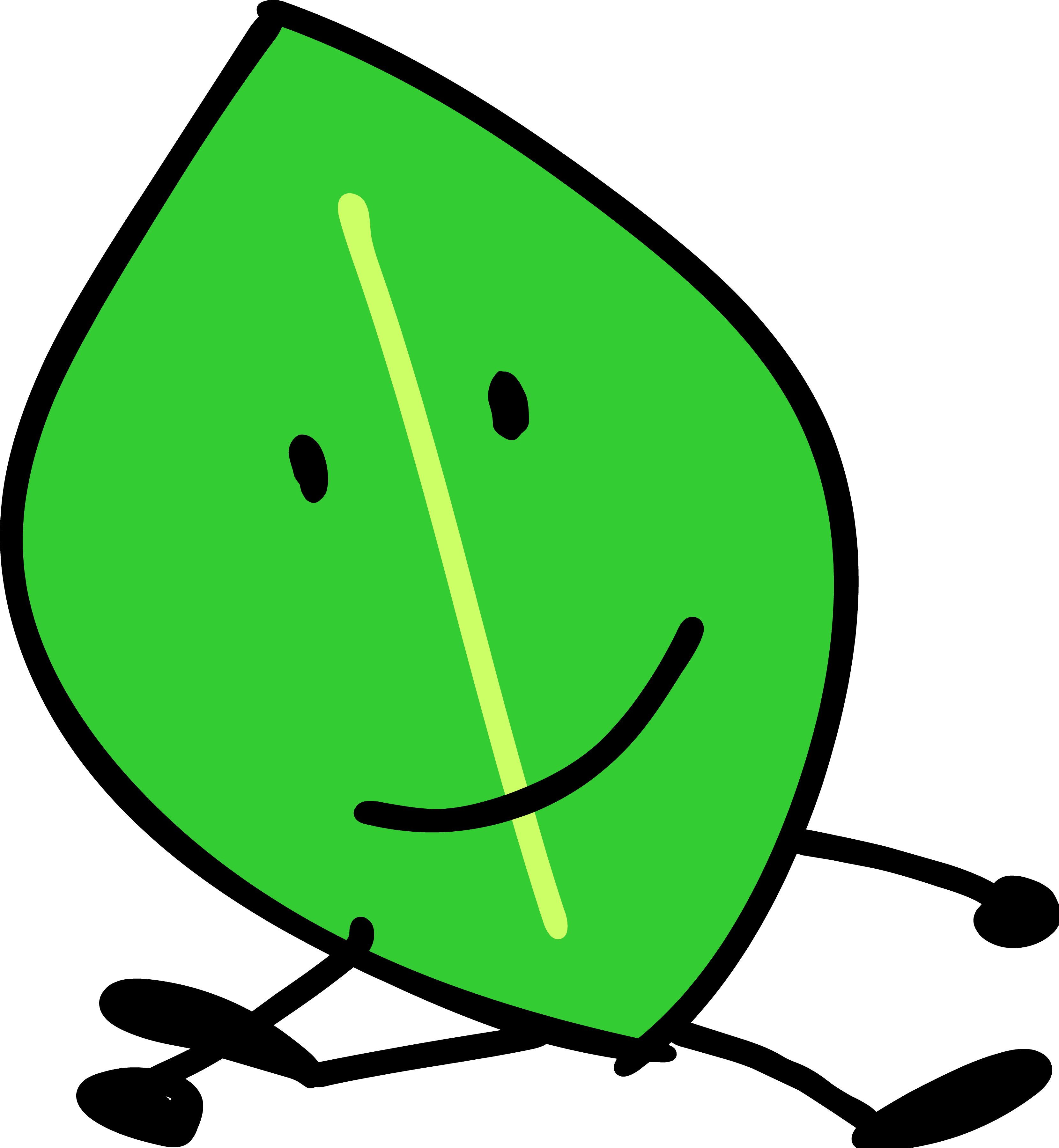 BFDI/BFB] Leafy Bicolor