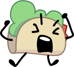 Battle For Dream Island Wiki - Bfdi Taco, HD Png Download - vhv