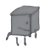 Blocky's appearance in "Total Firey Switch"