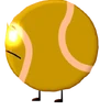 Tennis Ball with his eyes on fire (Jacknjellify Twitter/X posts)