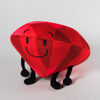Another angle of he Ruby plush as seen of the BFDI website