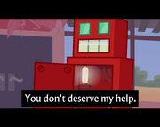 Someone doesn't deserve Roboty's help (Youtube version)