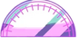 Half Moon Protractor
