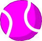 Pink Tennis Ball