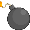Bomby's Fuse on fire (animated)