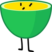 Yellow watermelon pose