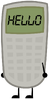 Calculator without blanked assets