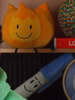Firey and Pen plush shown in BFB 28 credits