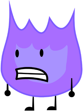 BFDI Purple Firey