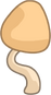Tan Mushroom