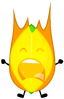 Leafy burning0001.png (106 KB) Leafy burning in the early BFDI artstyle (BFB 15)