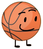 Basketball being happy