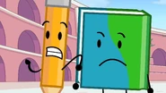 Pencil talks to Book about Stacy