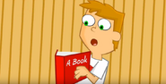 Dan reading a book