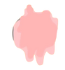 Golf Ball with splatted cake on her face (BFDI 2)