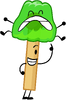 Cerillo intentando disfrazarse de árbol. (BPIEN 5a)