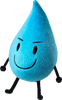 Transparent Image of the Teardrop plush