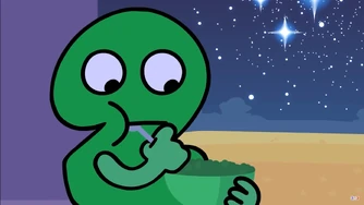 Two eats The S!'s vomit-cereal