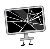 TVBroken.png (123 KB) TV with a shattered screen and without a face (TPOT 9 &TPOT 12)