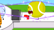 Used on Tennis Ball in BFDI 21 (Screams)