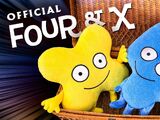 The Official Four and X Plush