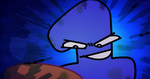 "Bottle For Dream Island" - Same scene, One coercing Donut to be selfish