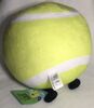 Back of the first Print Tennis Ball Plush