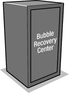 The Bubble Recovery Center's first appearance, in "Take the Plunge: Part 1"