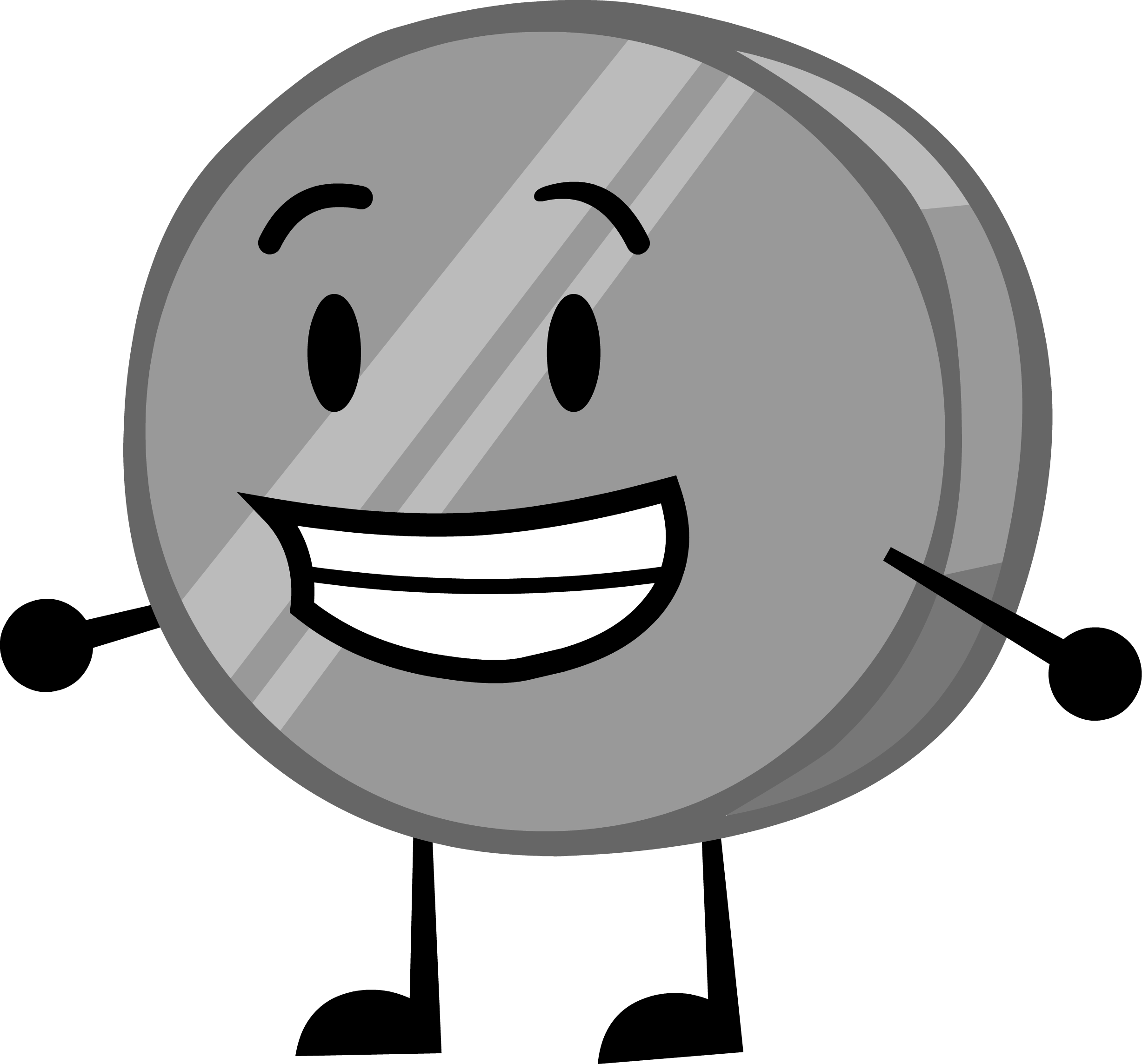 Bfdi, inanimate Insanity, Insanity, Dime, Cent, Penny, asset