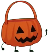 Halloween bucket; Philippines flag