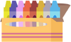 Box of crayons