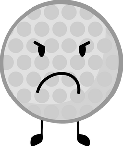 Bfb Golf Ball Intro Pose Bfdi Assets By - Bfb Golf Ball