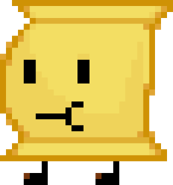 Pixelated Chip Bag; Hurshy curshy
