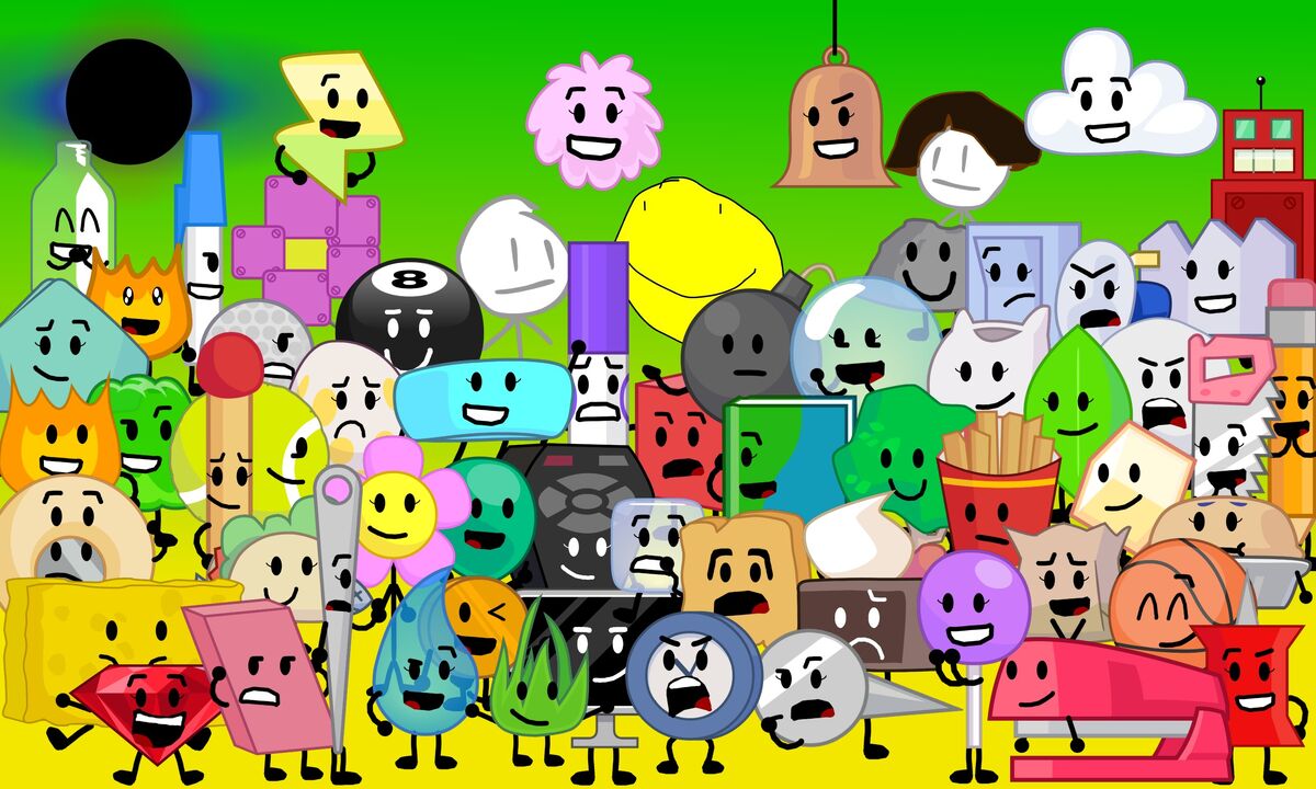 User blogBrandondaBoy3000/The whole BFDI BFB cast Battle for Dream
