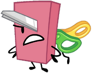 Eraser stabbed by Scissors (TPOT 14)