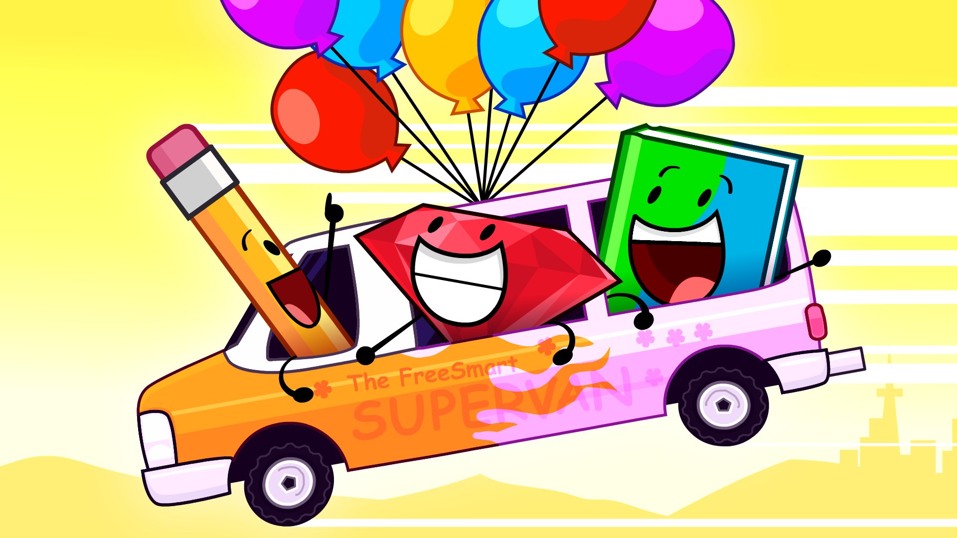 Jacknjellify on X: Here's a shot from an early version of BFDI 1, before  we decided to take a different approach.  / X