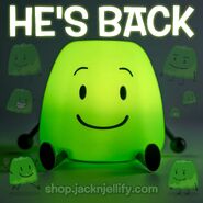 "Missed out on the Gelatin Jelly Lamp? FEAR NO MORE!!! He's back for a limited time"