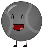 Tennis Ball affected by Yoyle Metal