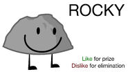 Voting of Rocky in BFDIA5e