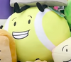 Showcase of the Tennis Ball plush from HOST TO COAST - BFDI & II 2024 Tour!