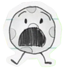 Golf Ball as a paper cutout (TPOT 15)